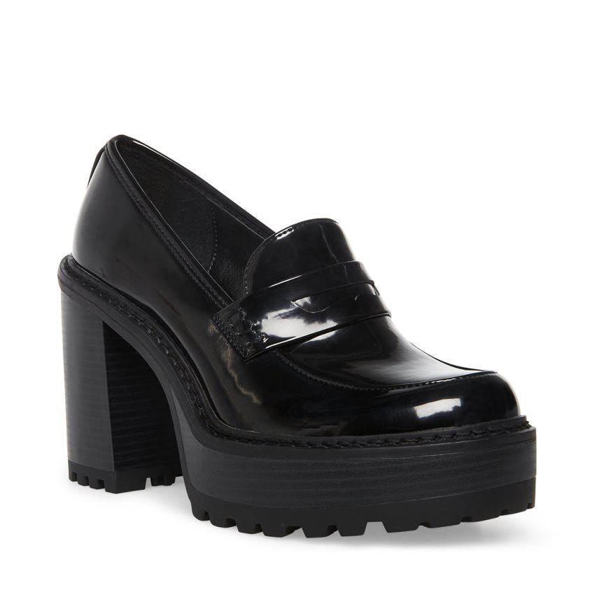 Black Steve Madden Kimberley Women's Platform Shoes | PH 3629BPV